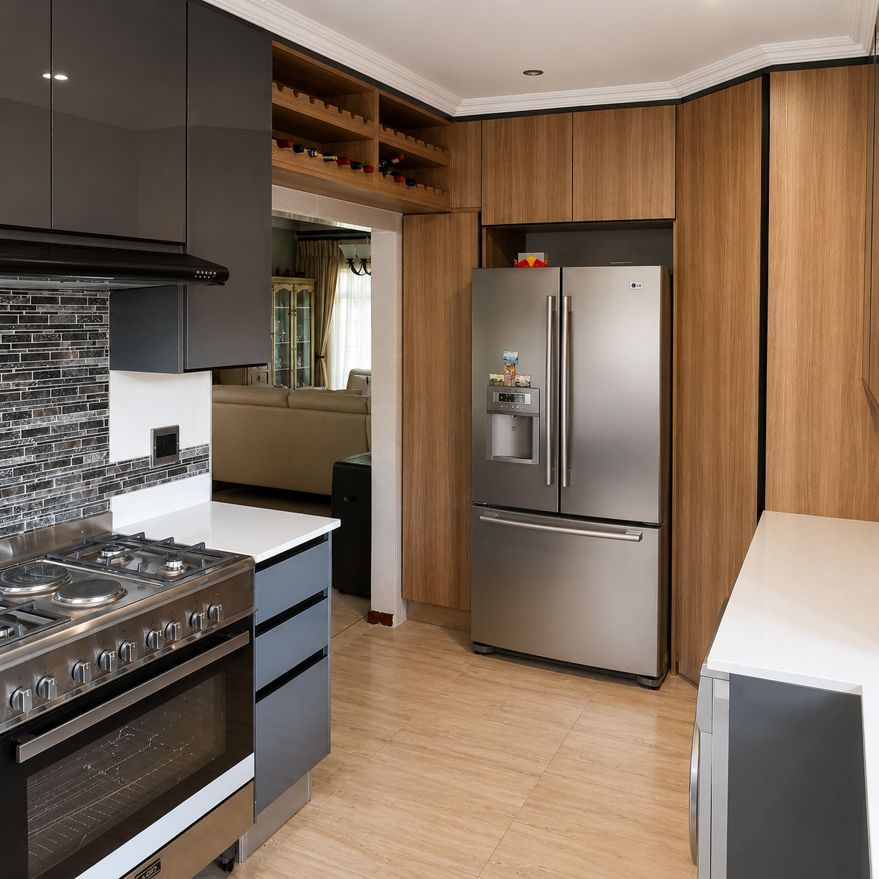 Modern Sophisticated Kitchen — Weltevreden Park — photo 5